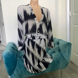 Marciano Print Wrap Mididress XS